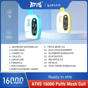 ATVS 16K Vape