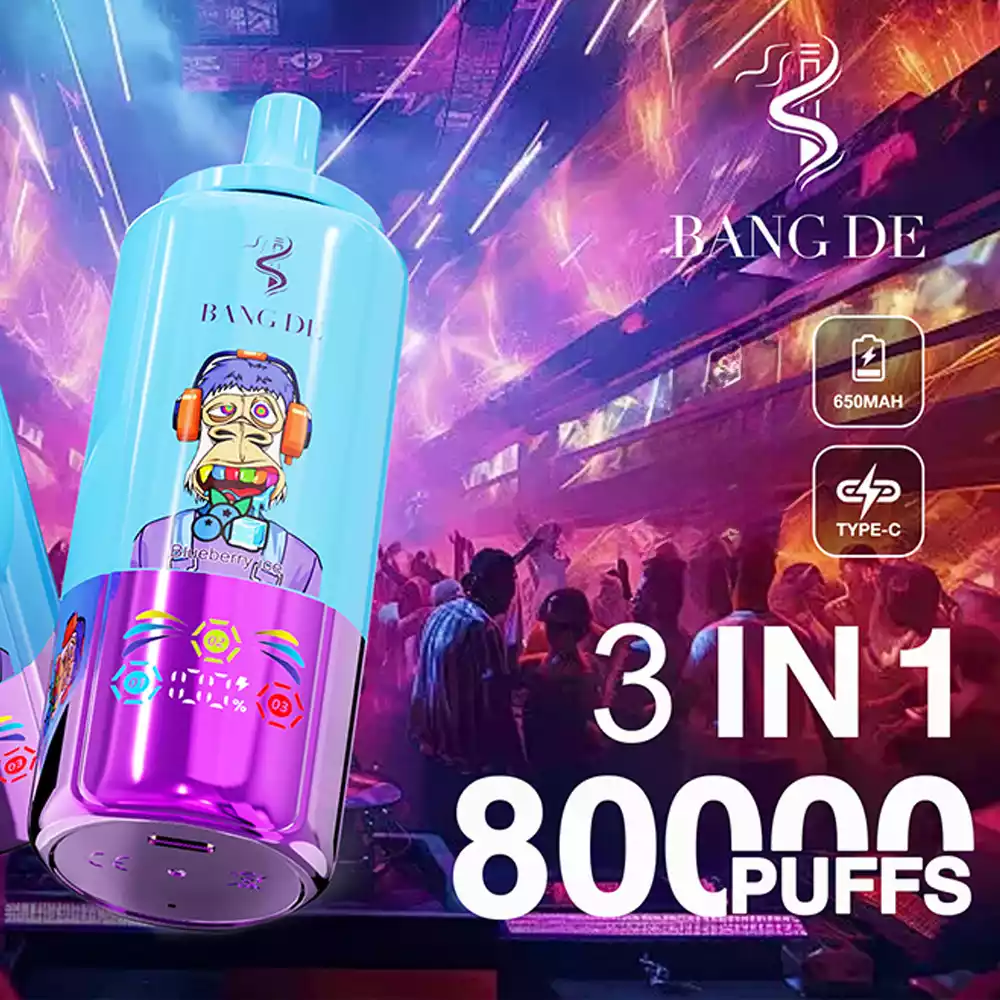 Bang Vape DE 80K 3 in 1 Monkey Vape