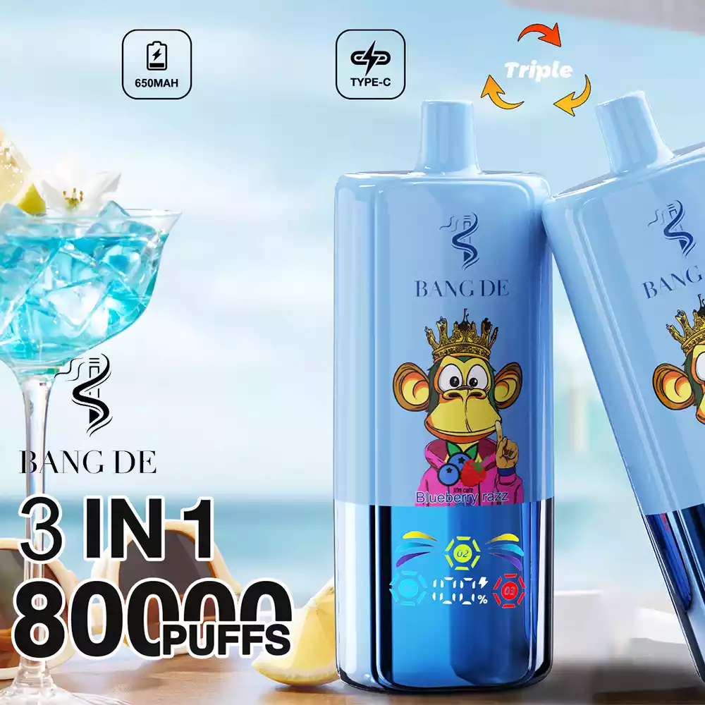Bang Vape DE 80K 3 in 1 Monkey Vape