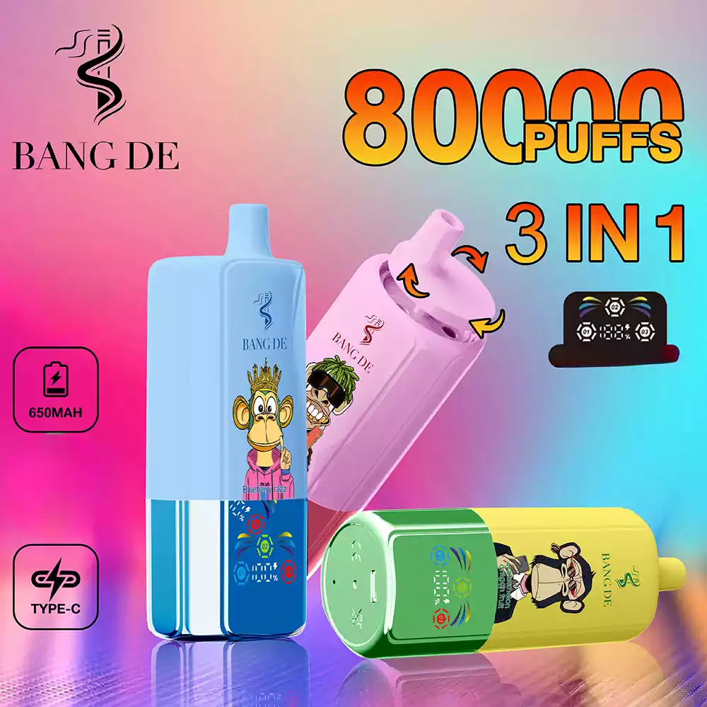 Bang Vape DE 80K 3 in 1 Monkey Vape