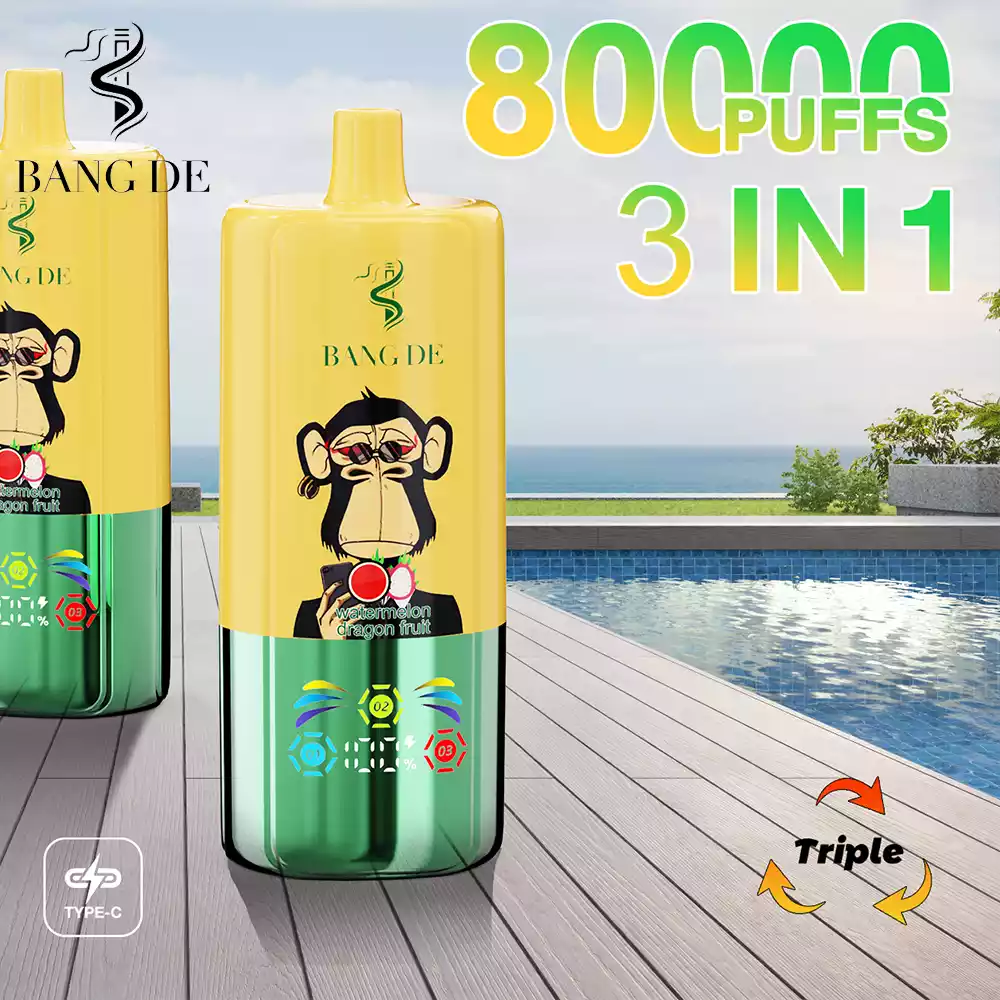 Bang Vape DE 80K 3 in 1 Monkey Vape