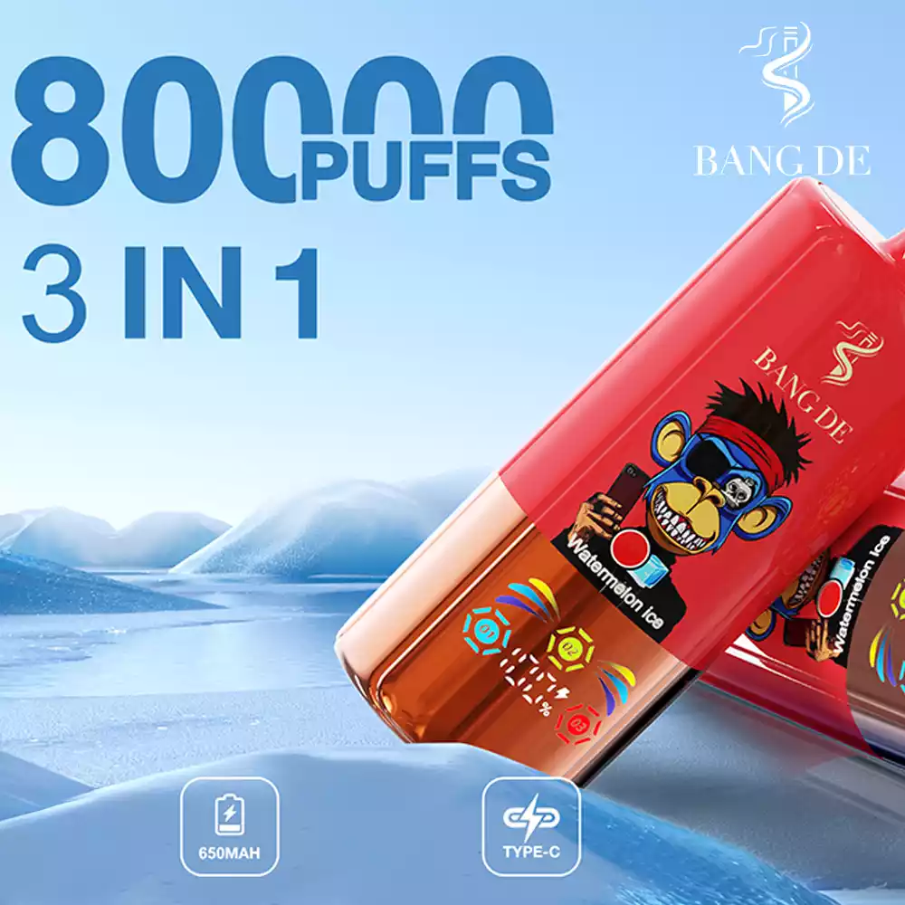Bang Vape DE 80K 3 in 1 Monkey Vape