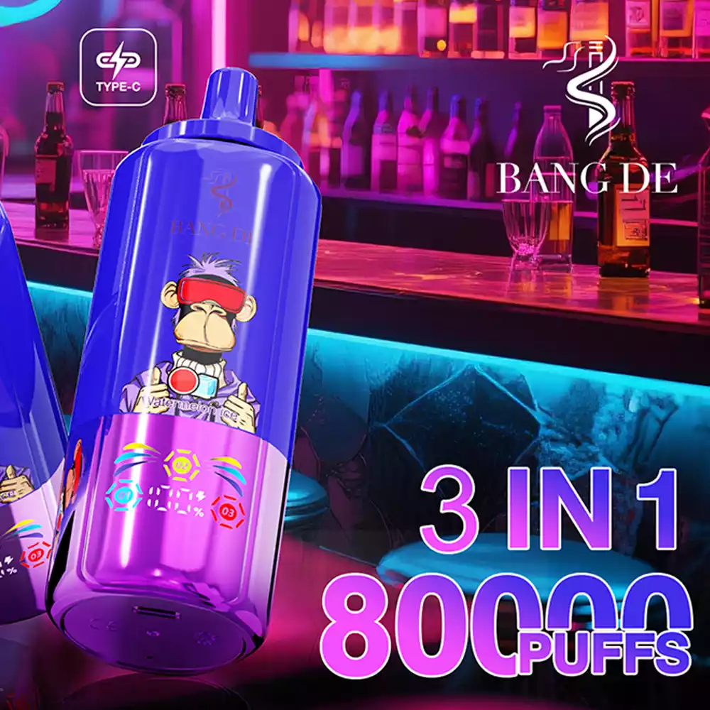 Bang Vape DE 80K 3 in 1 Monkey Vape