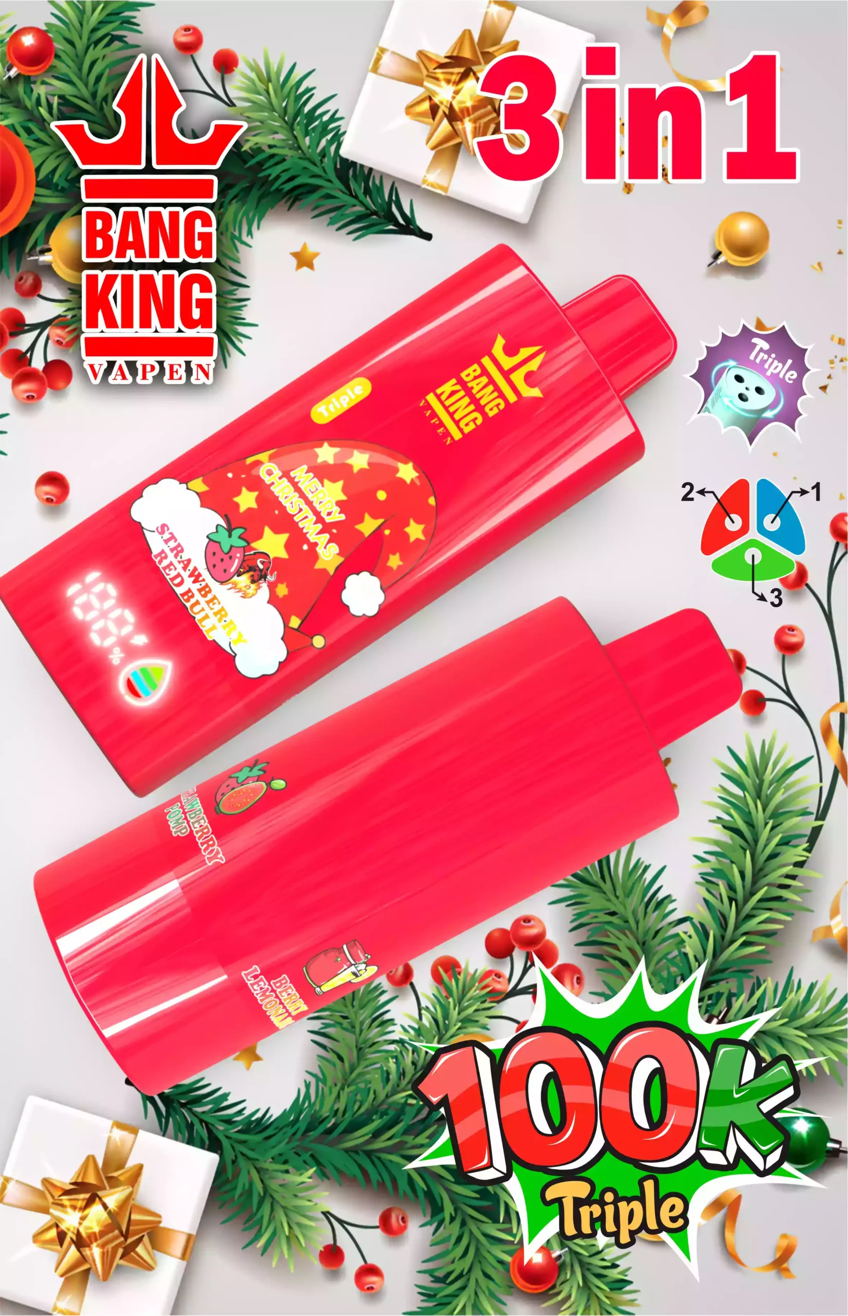 Bang King Vape 100K 3 in 1
