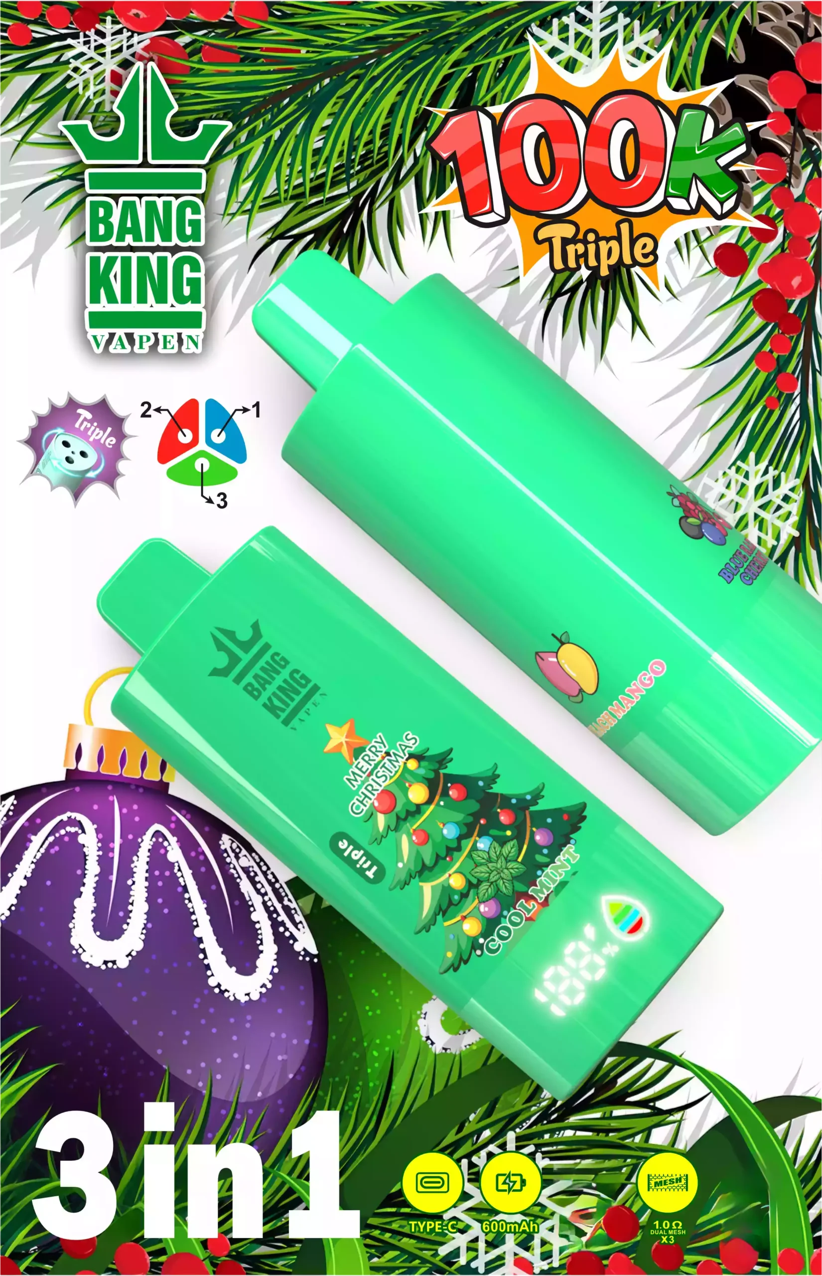 Bang King Vape 100K 3 in 1