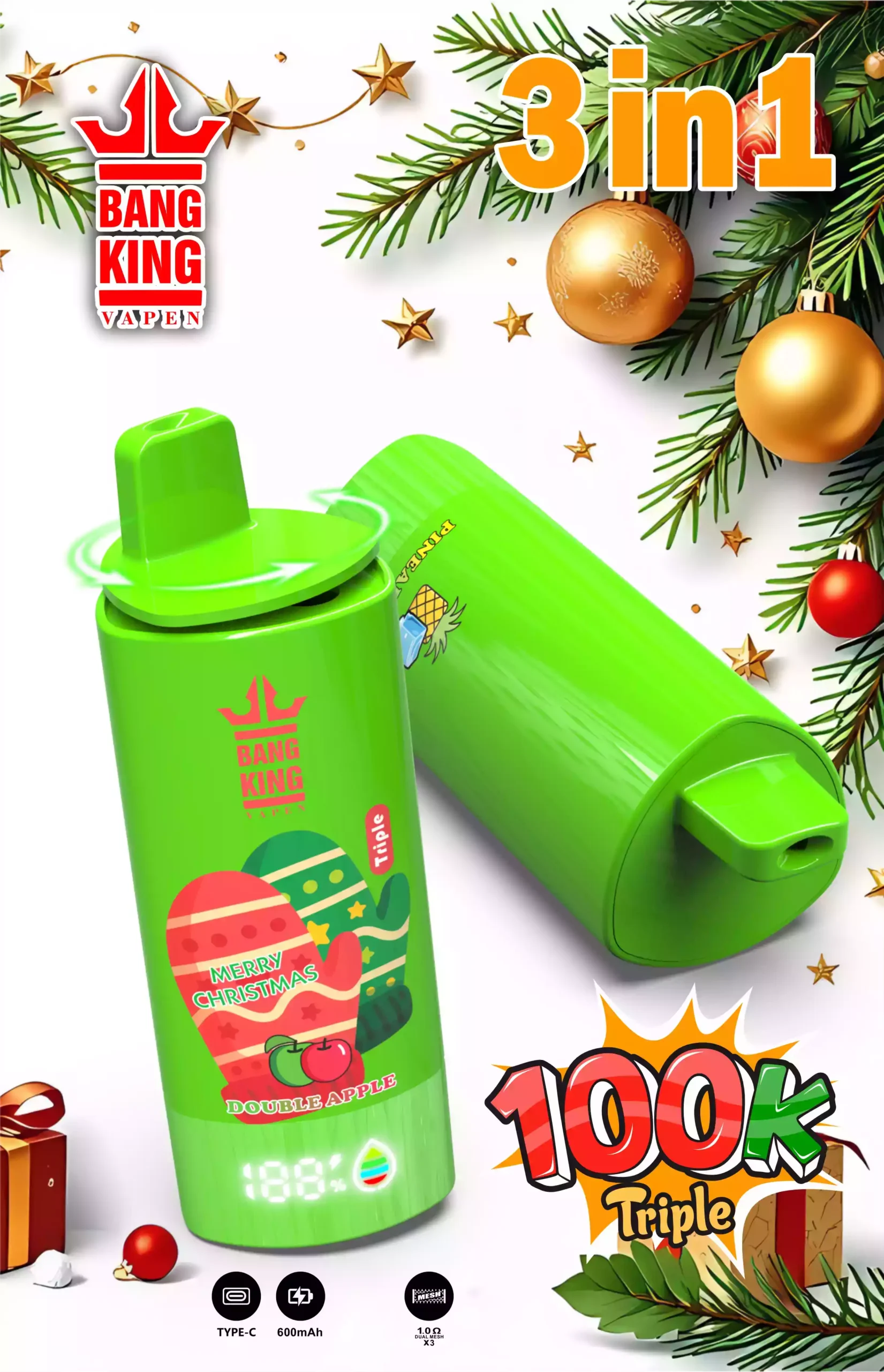 Bang King Vape 100K 3 in 1