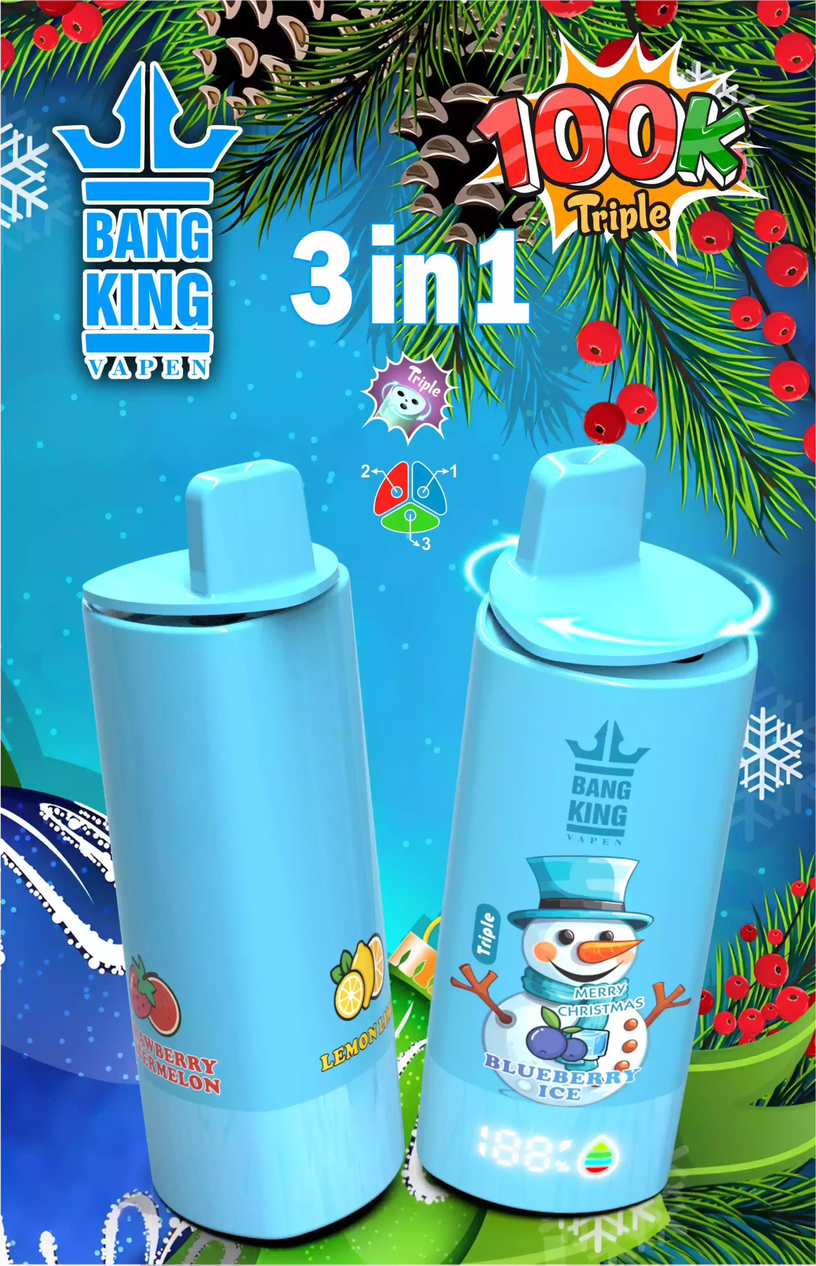 Bang King Vape 100K 3 in 1