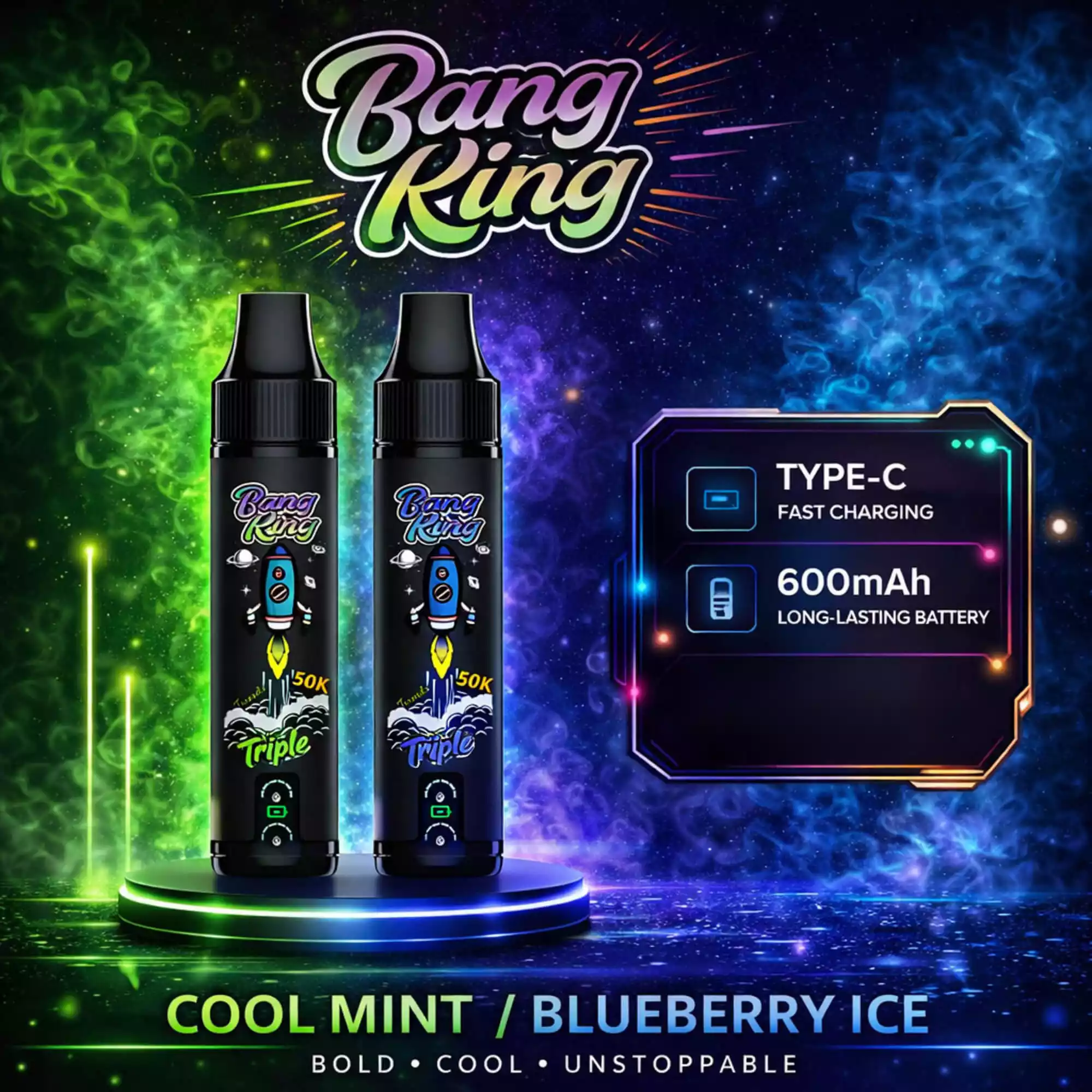Bang King Vape Triple 50K Ice Vape
