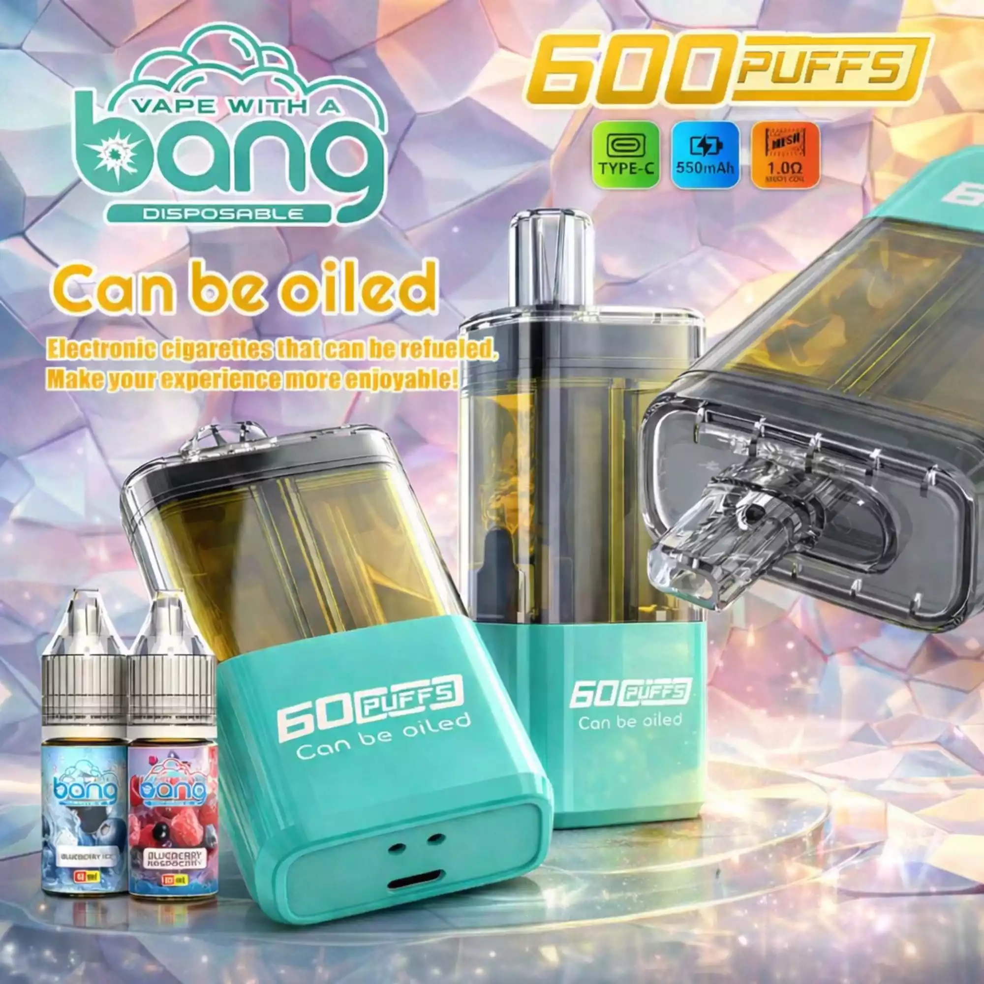 Bang Vape Refillable 60K Vape