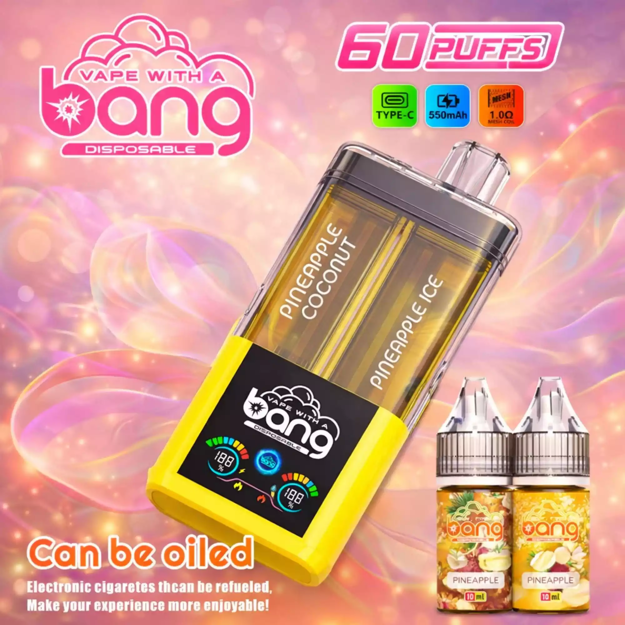 Bang Vape Refillable 60K Vape