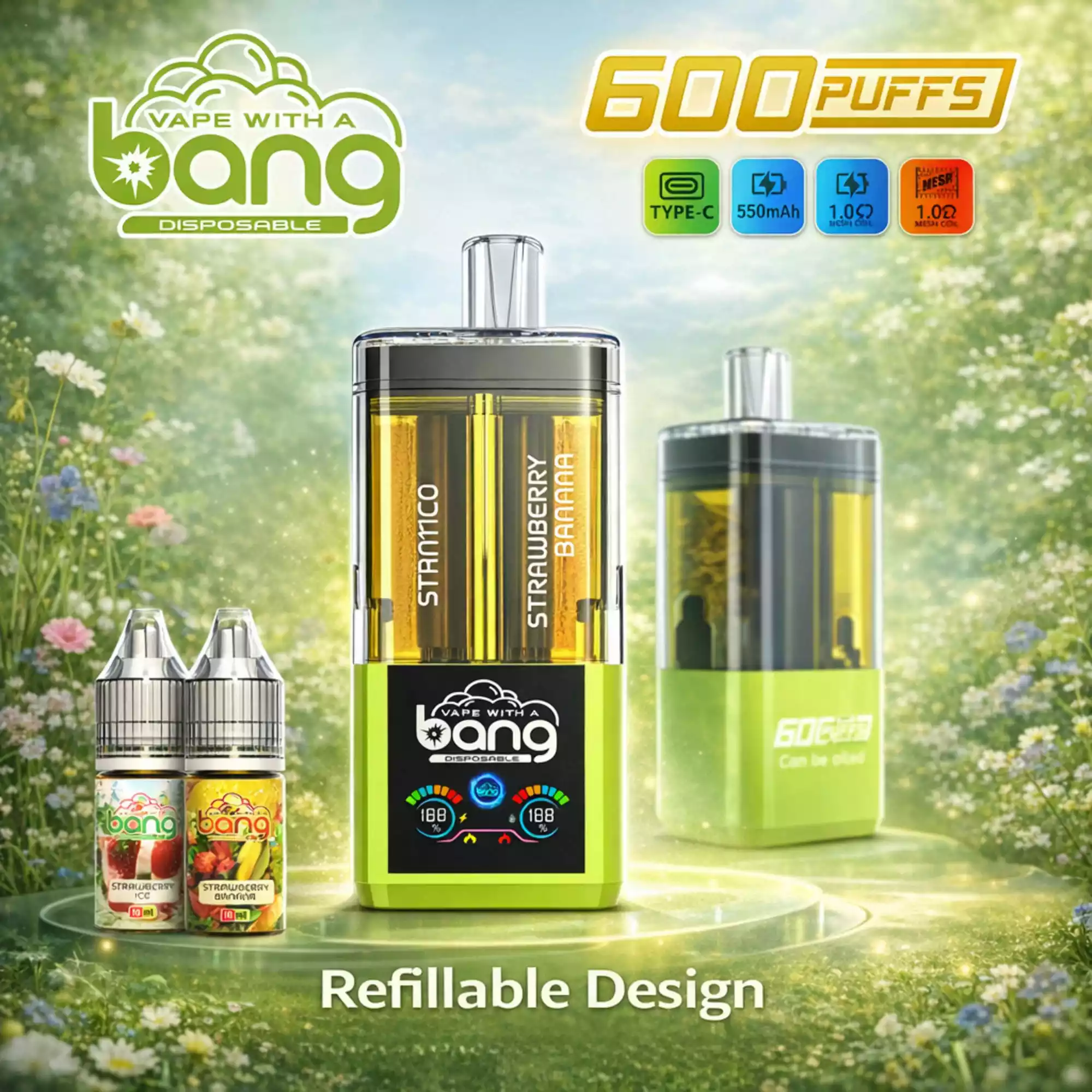 Bang Vape Refillable 60K Vape