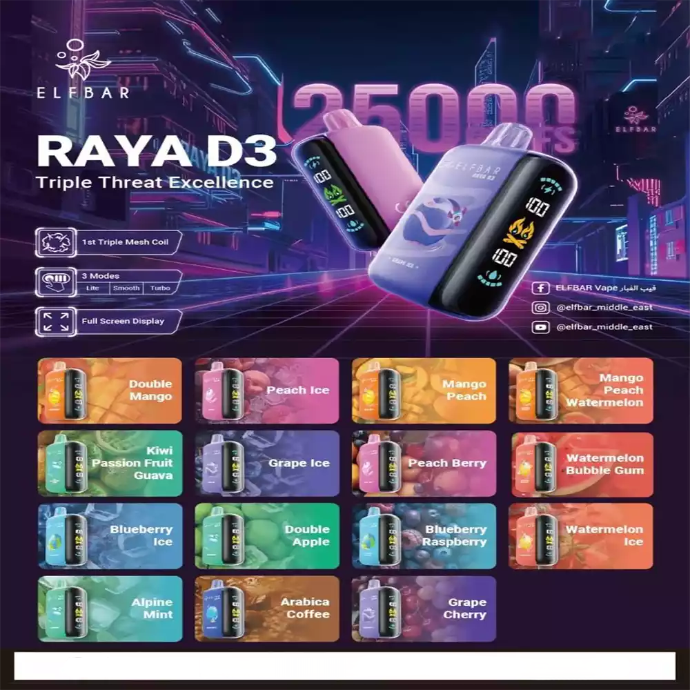 ELF BAR D3 25k Vape