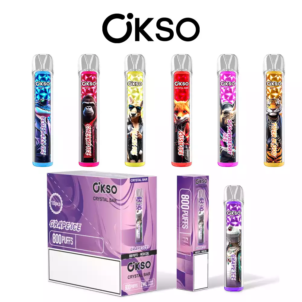 Elf Box Vape Okso Crystal Bar 800 Puff