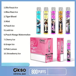 Elf Box Vape Okso Crystal Bar 800 Puff