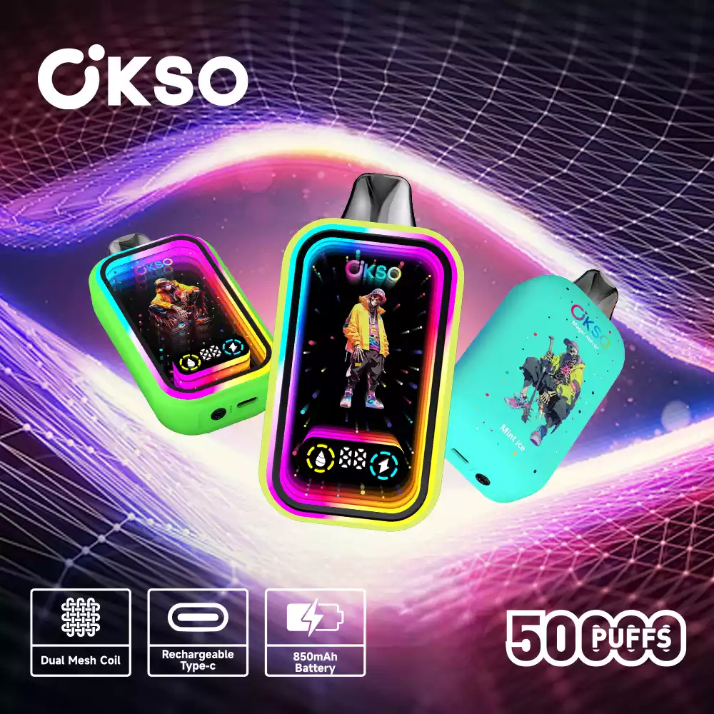 Elf Box Vape Okso Magic Mirror 50K Smart Screen Vape
