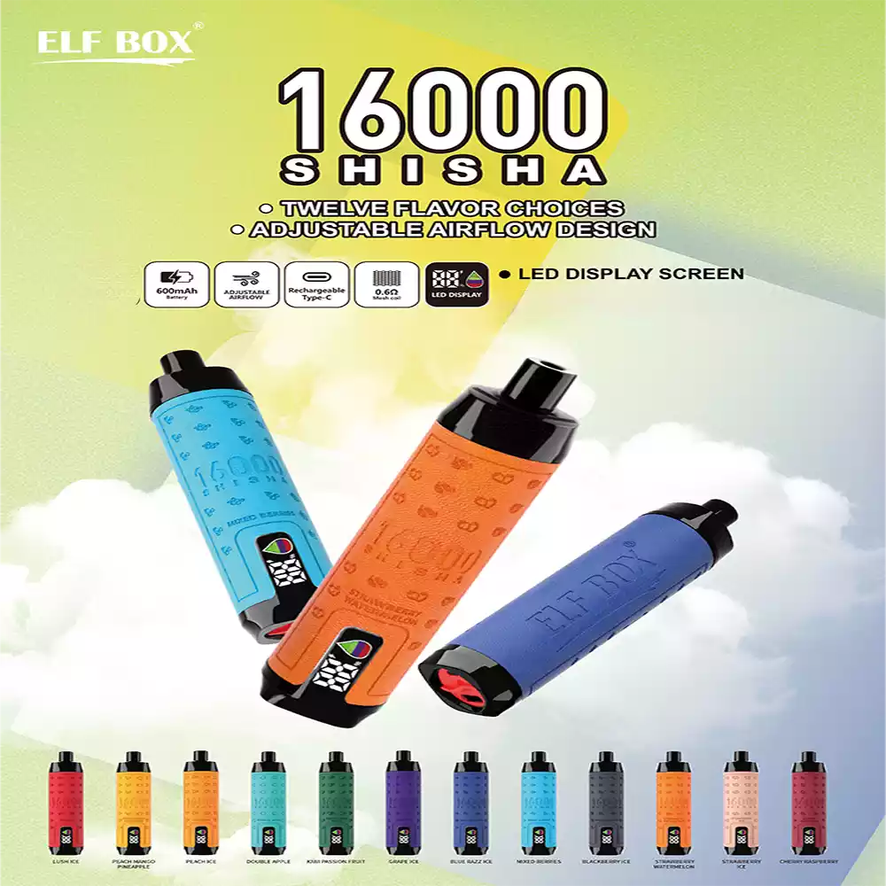 Elf Box Vape Shisha 16K