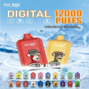 Elf Box Vape Digital 12K Puff