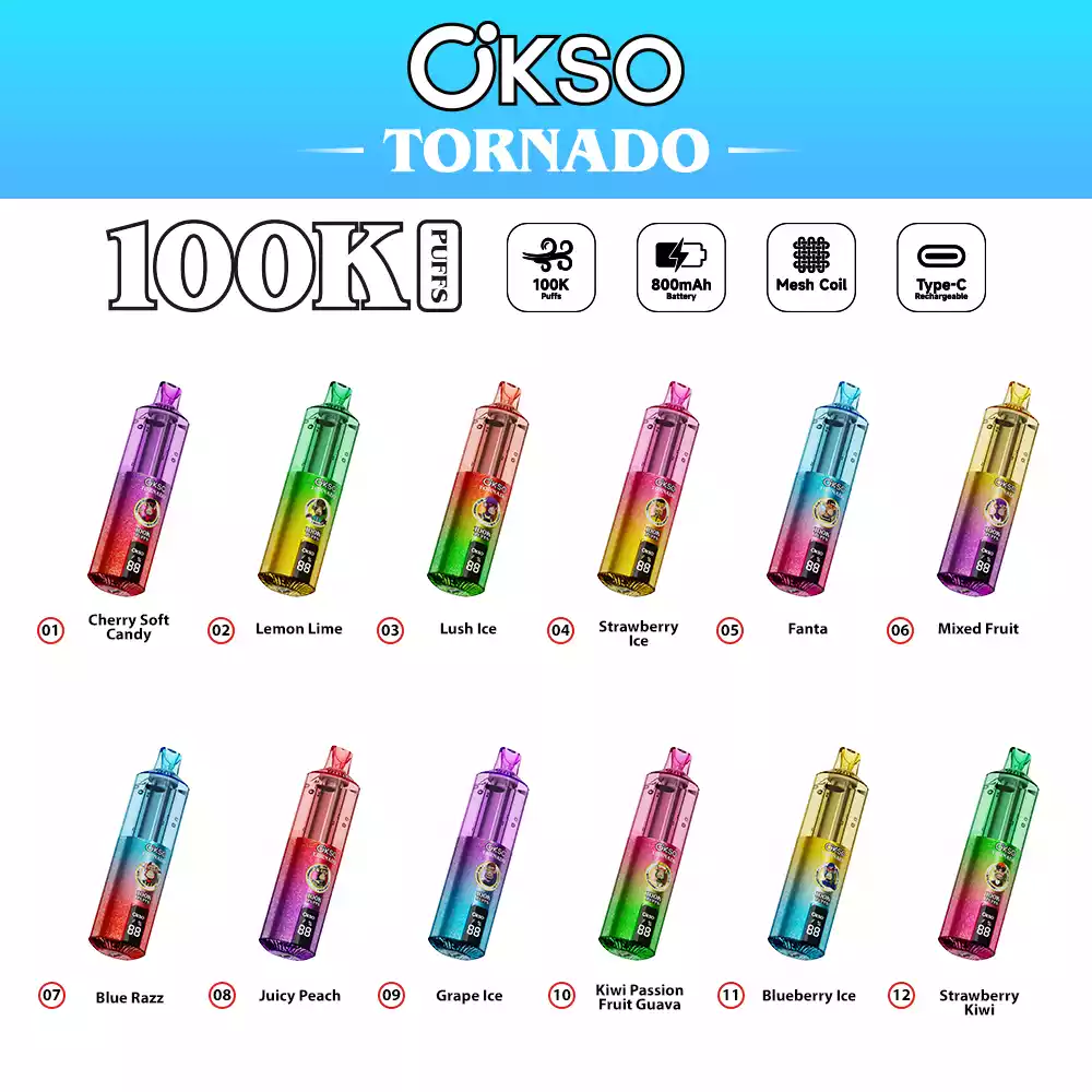 Elf Box Vape Okso Tornado 100K