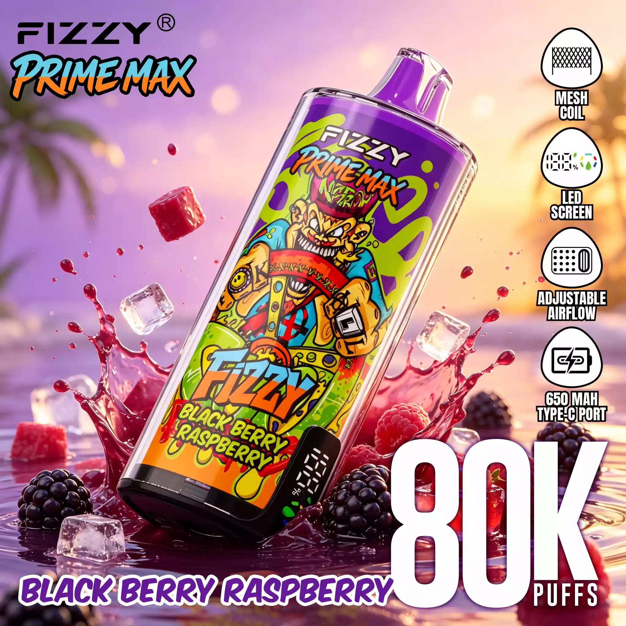 Fizzy Vape Prime Max 80K