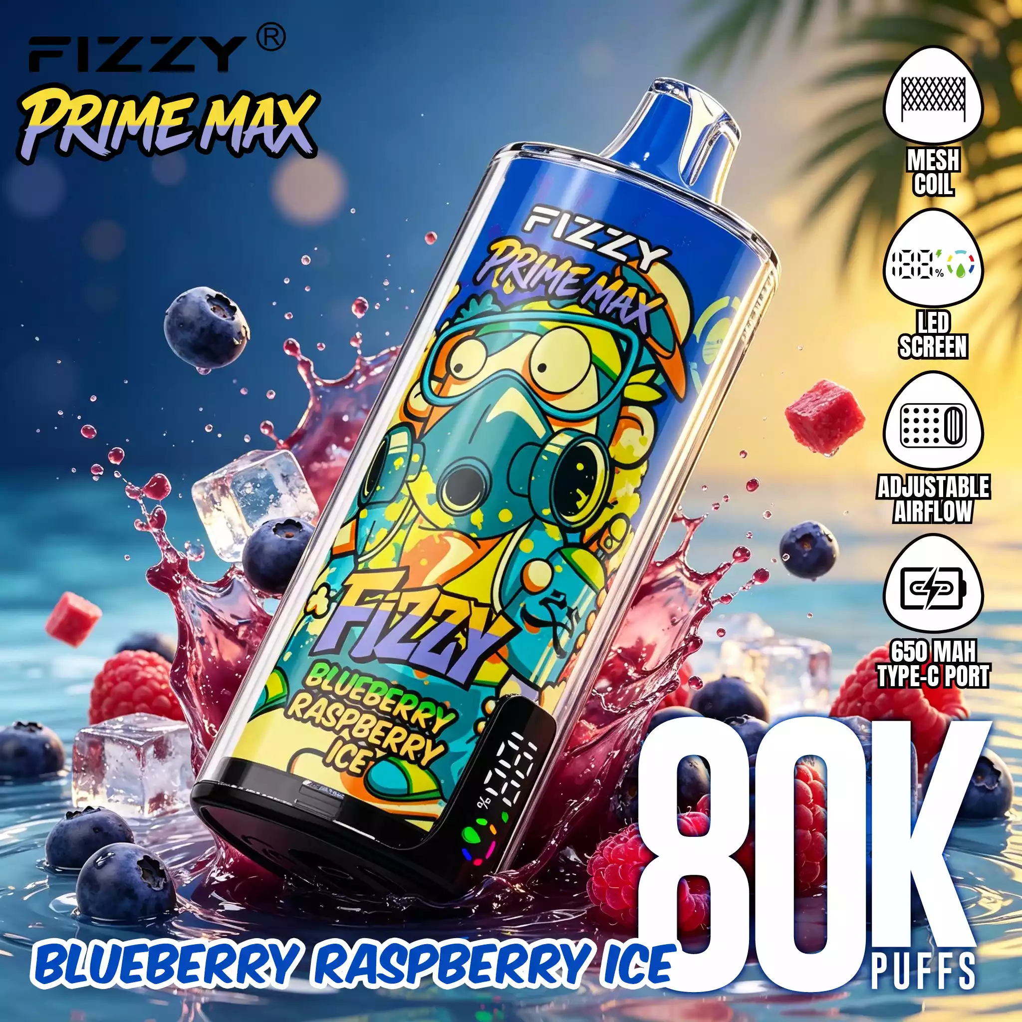 Fizzy Vape Prime Max 80K