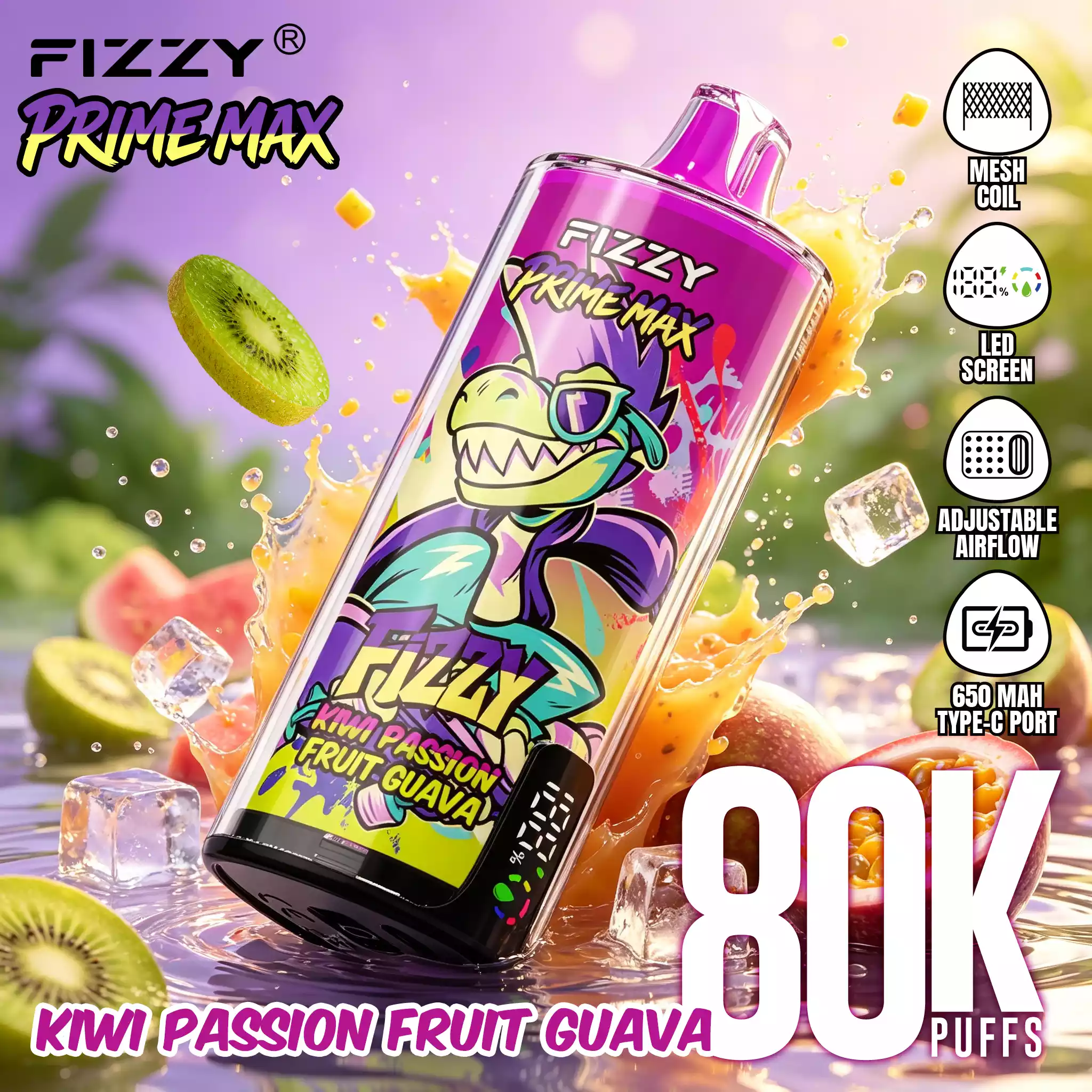 Fizzy Vape Prime Max 80K