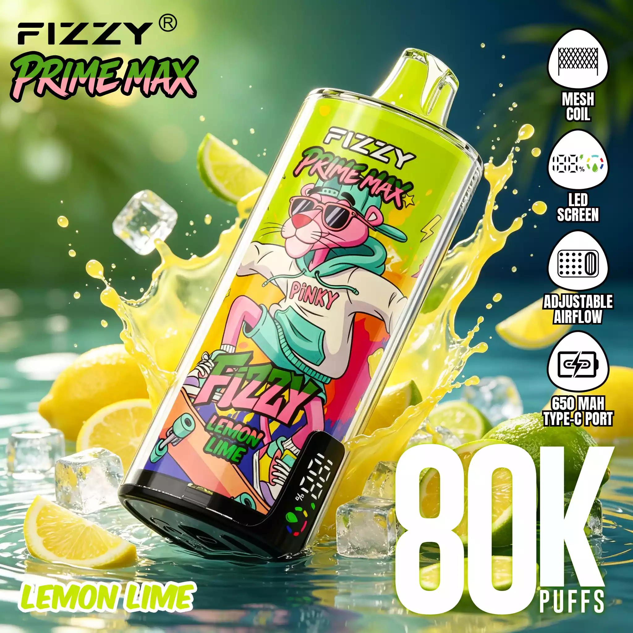 Fizzy Vape Prime Max 80K