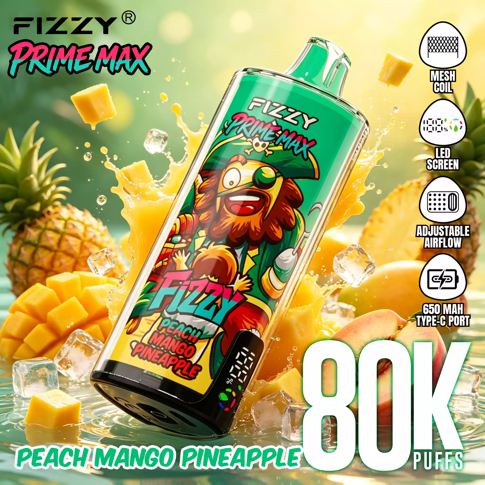 Fizzy Vape Prime Max 80K