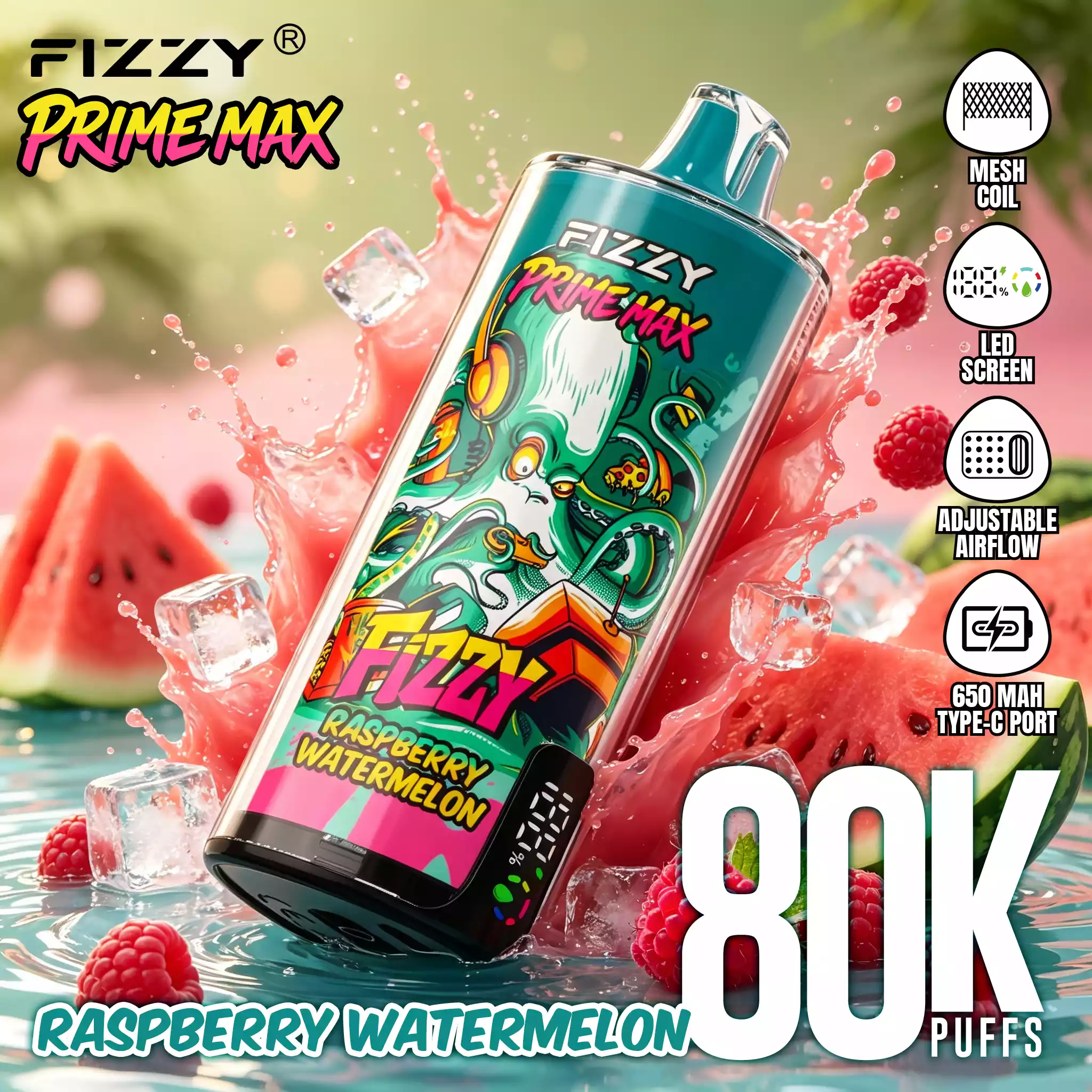 Fizzy Vape Prime Max 80K