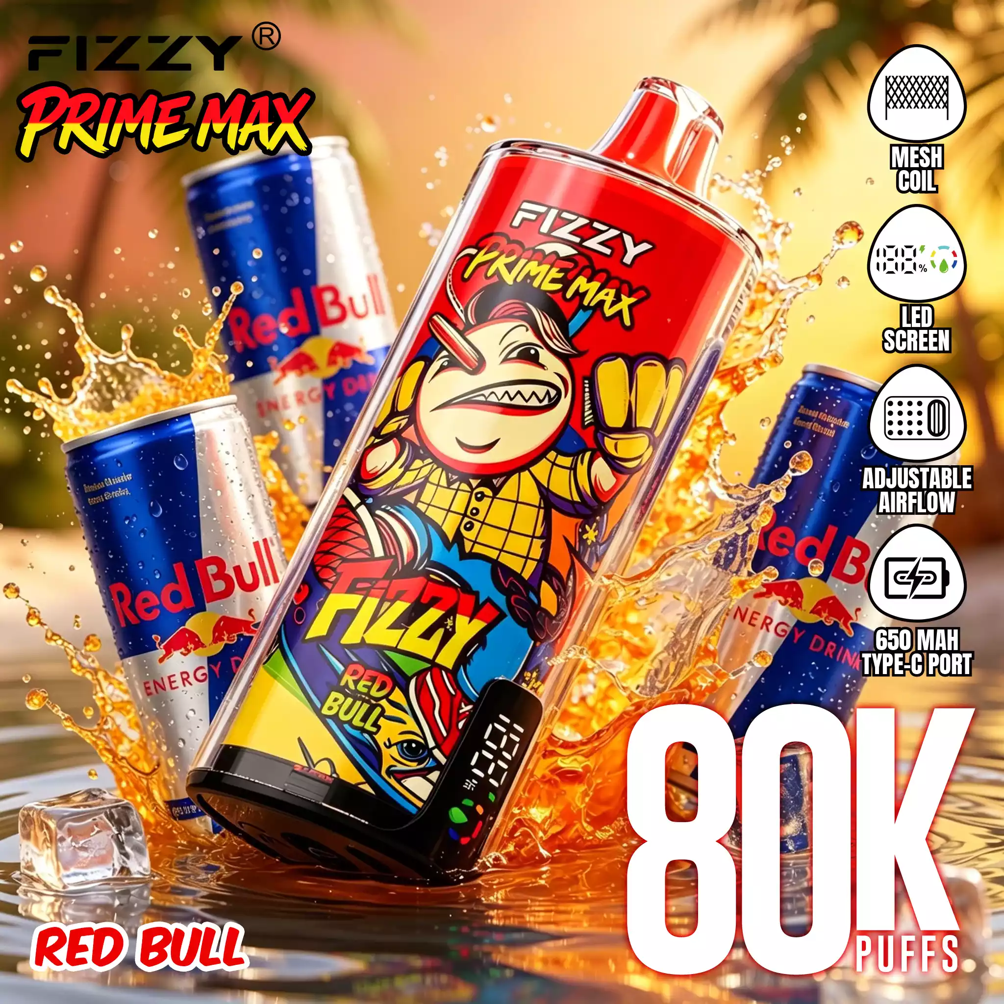 Fizzy Vape Prime Max 80K