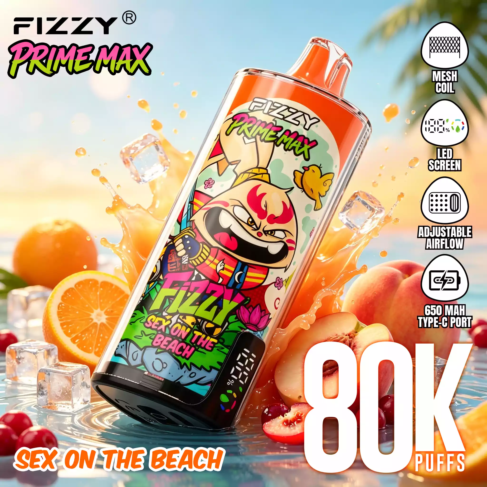 Fizzy Vape Prime Max 80K