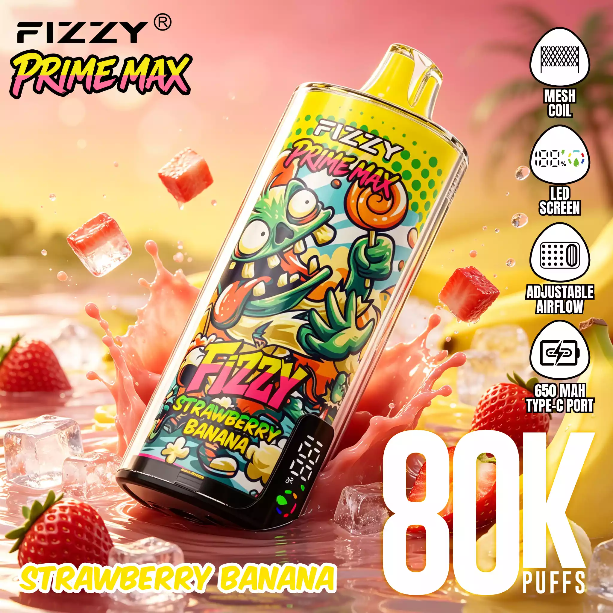 Fizzy Vape Prime Max 80K