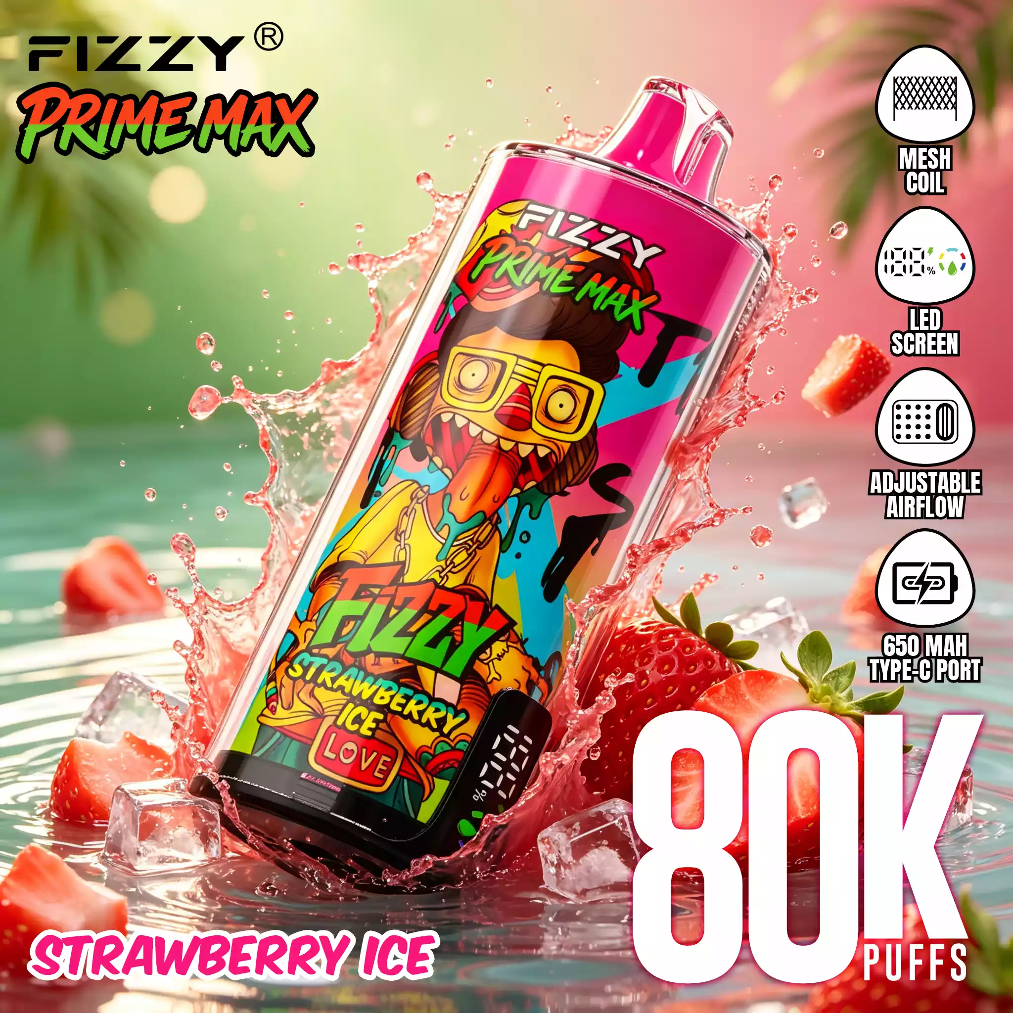 Fizzy Vape Prime Max 80K