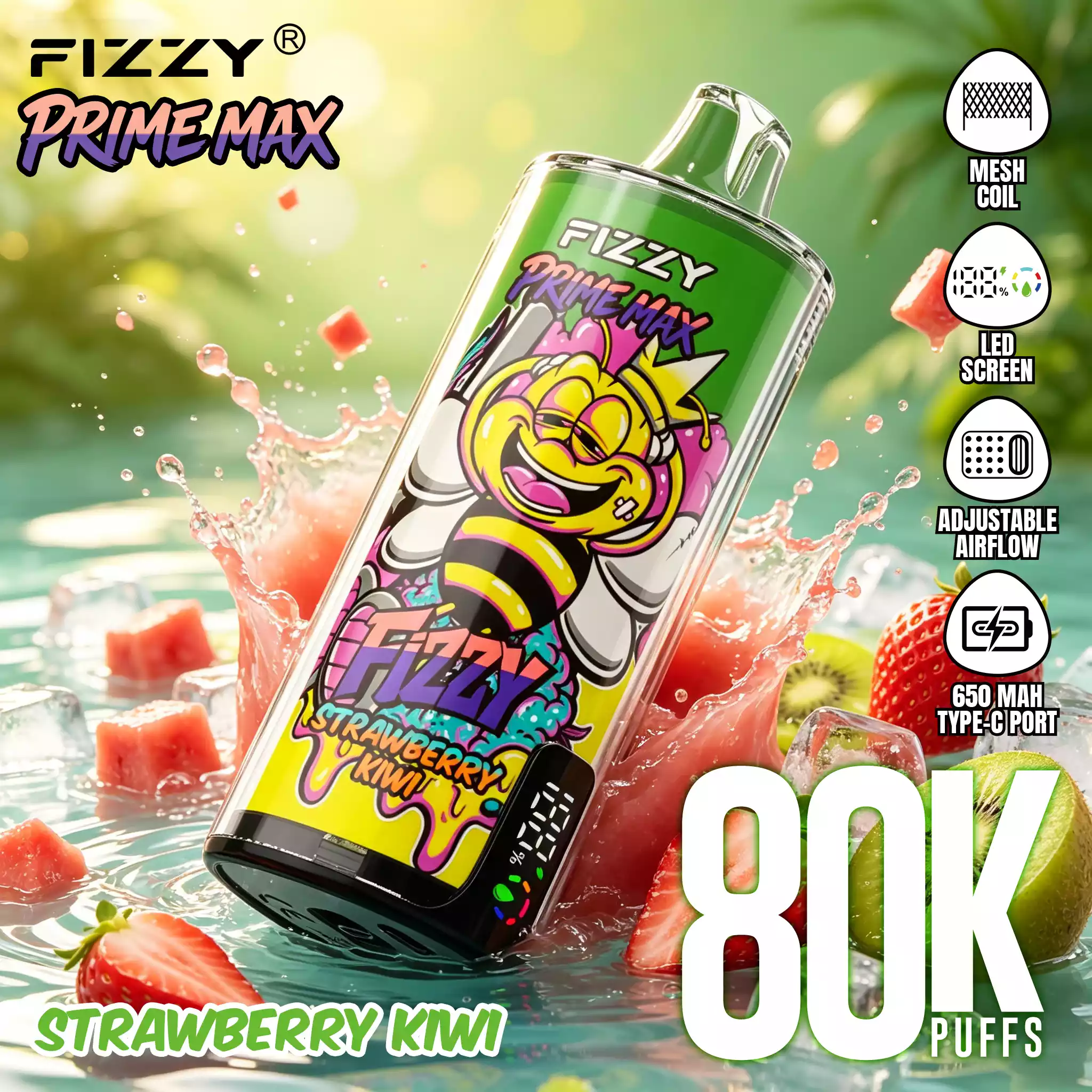 Fizzy Vape Prime Max 80K