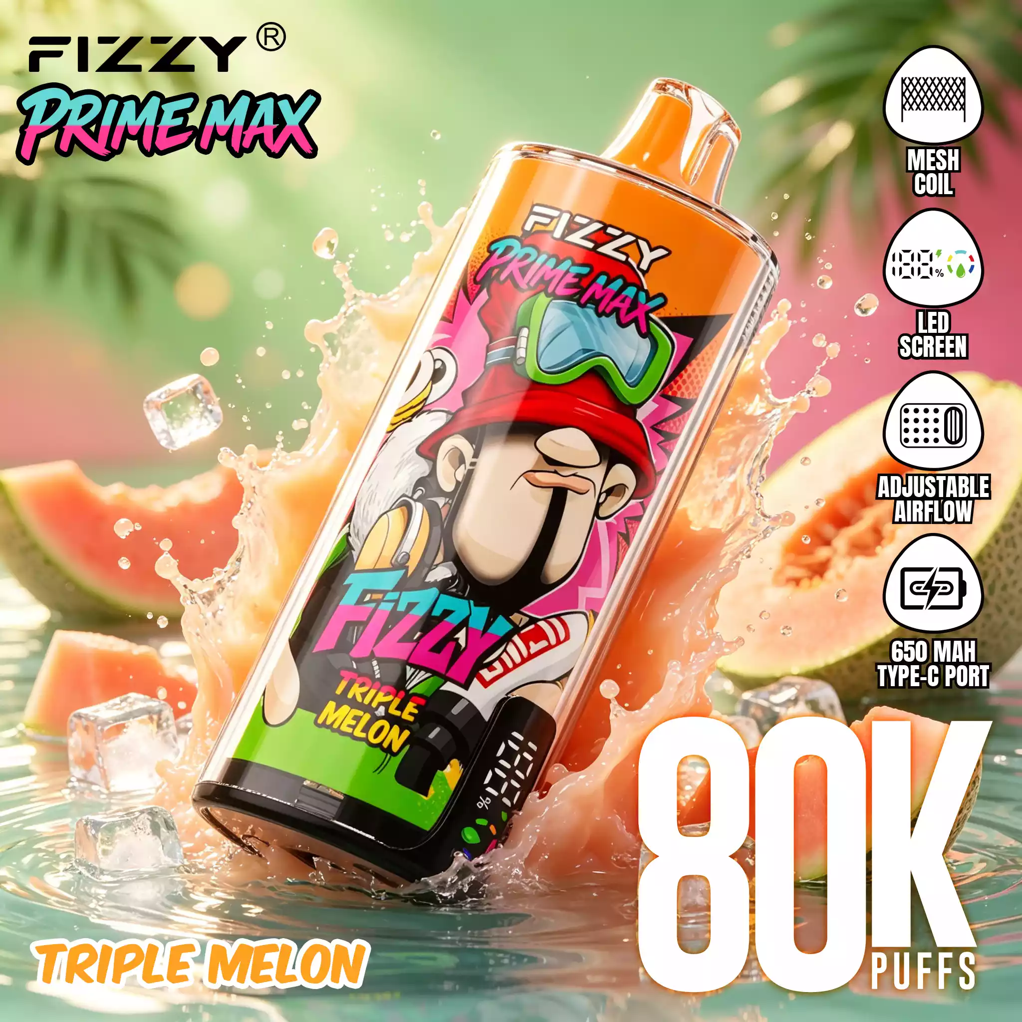 Fizzy Vape Prime Max 80K