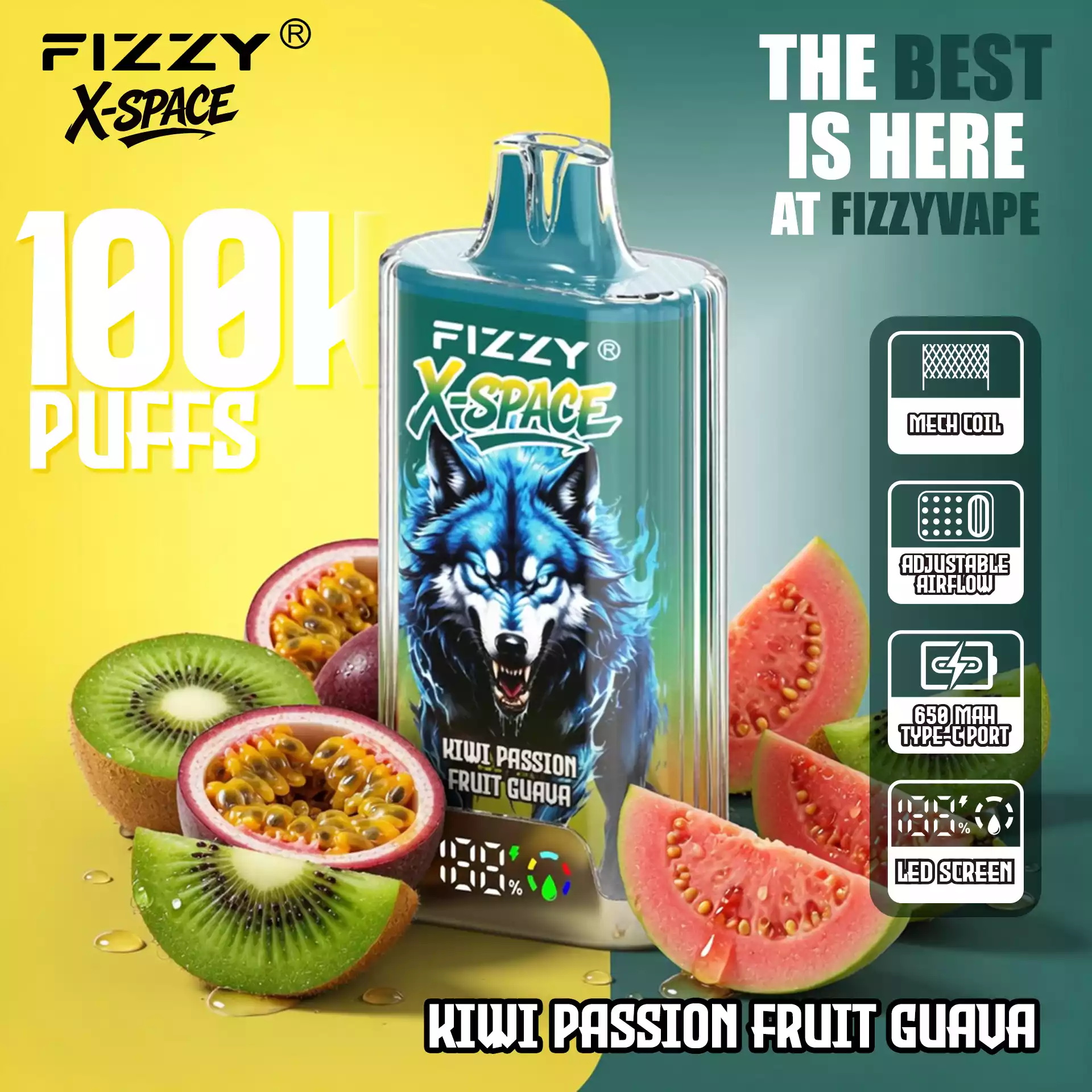 Fizzy Vape X Space 100K
