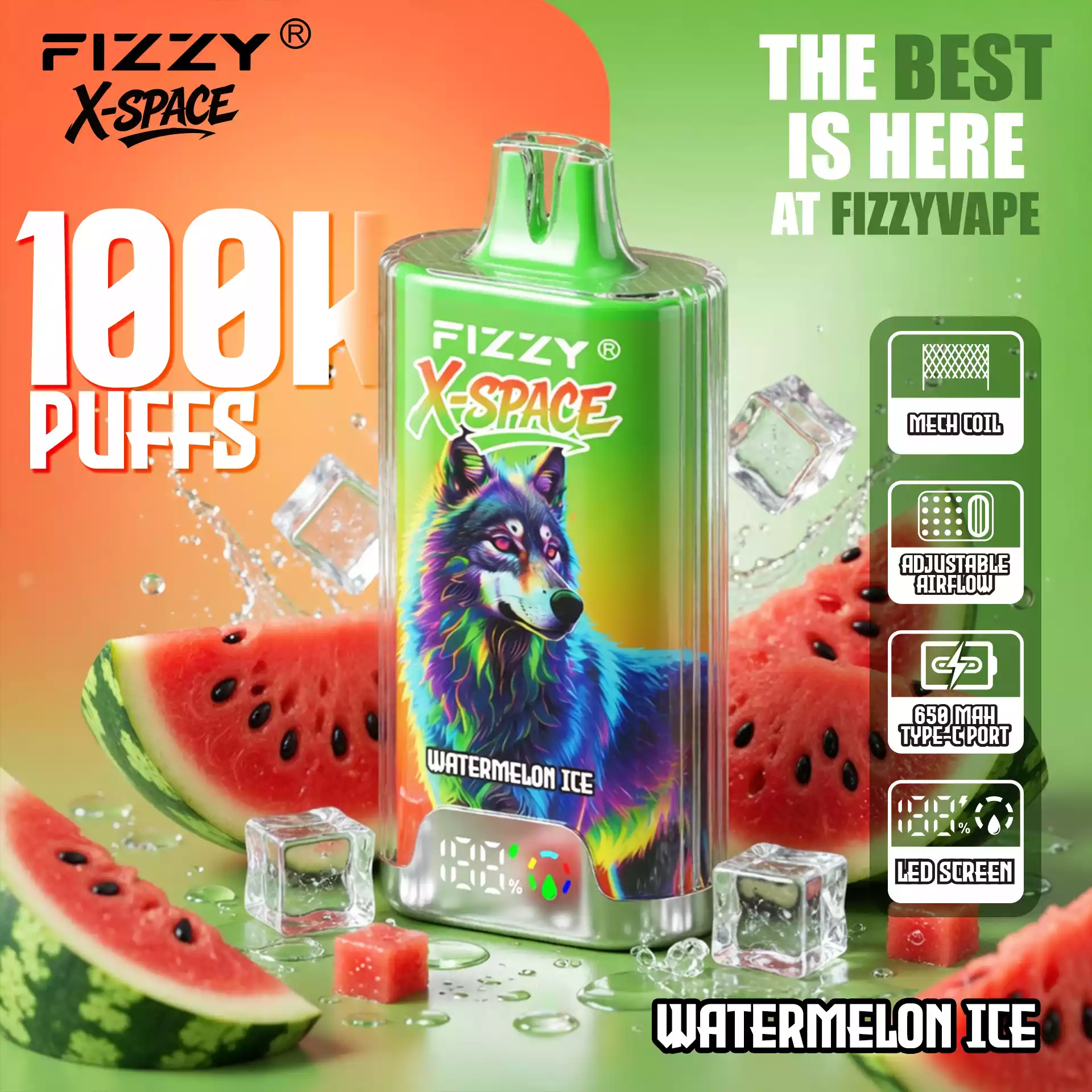 Fizzy Vape X Space 100K