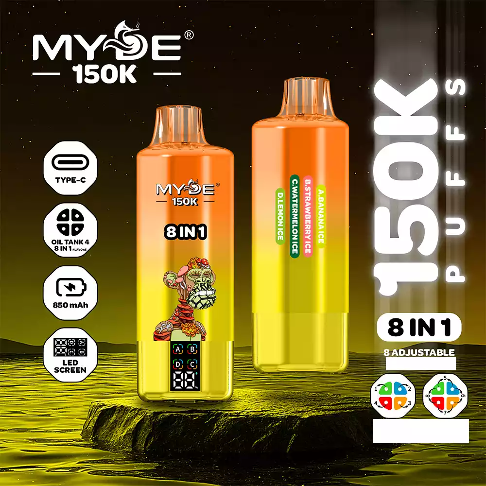 MYDE Vape 8 in 1 150K