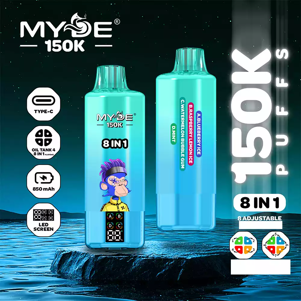 MYDE Vape 8 in 1 150K