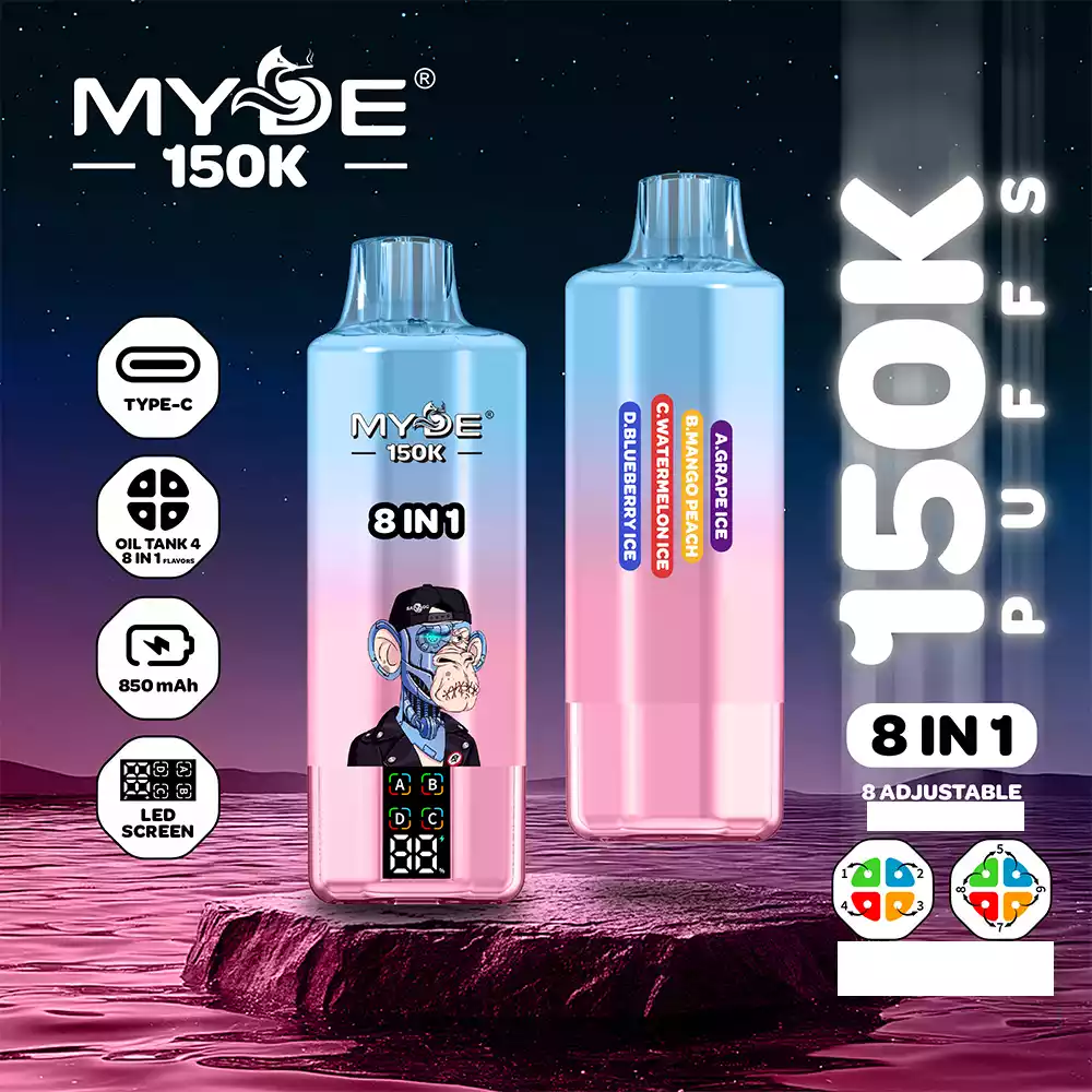 MYDE Vape 8 in 1 150K