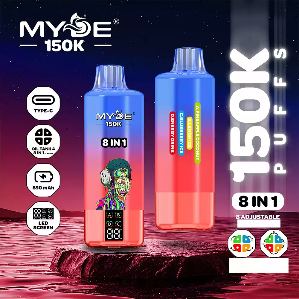 MYDE Vape 8 in 1 150K