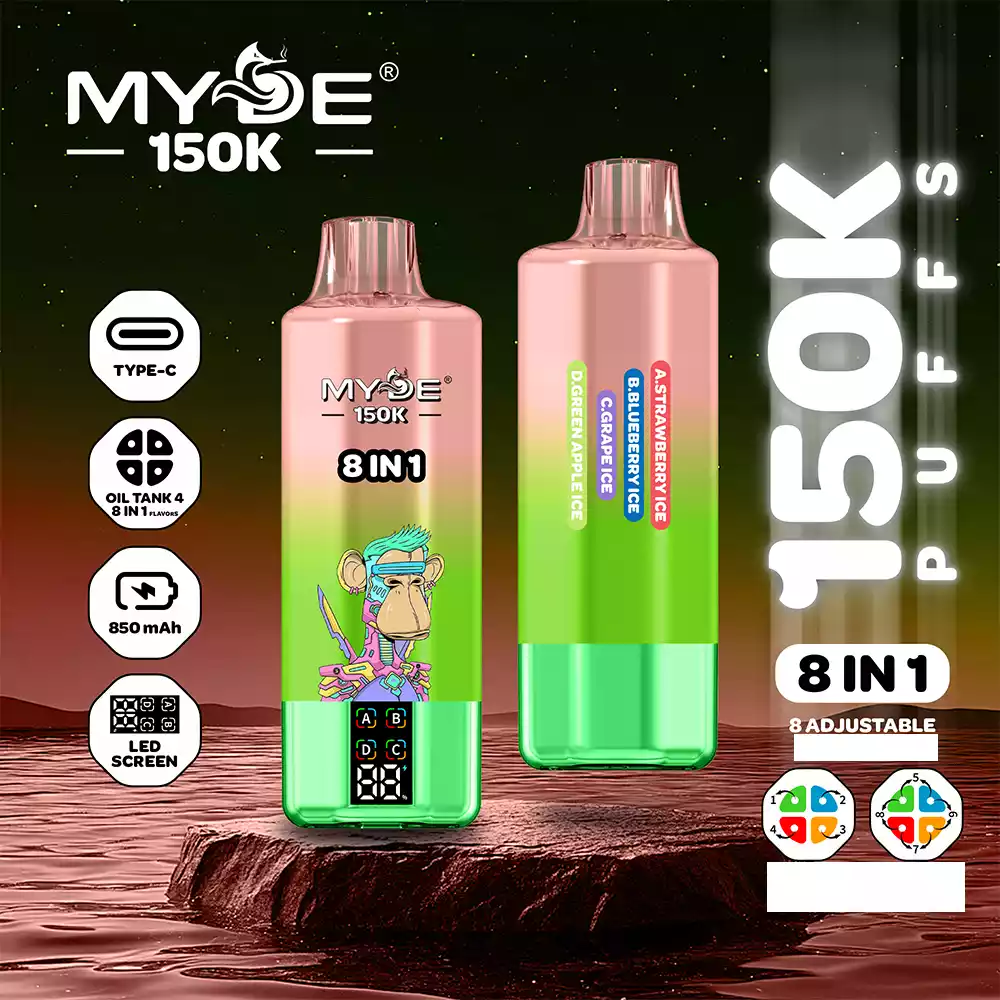 MYDE Vape 8 in 1 150K