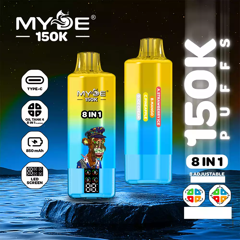 MYDE Vape 8 in 1 150K