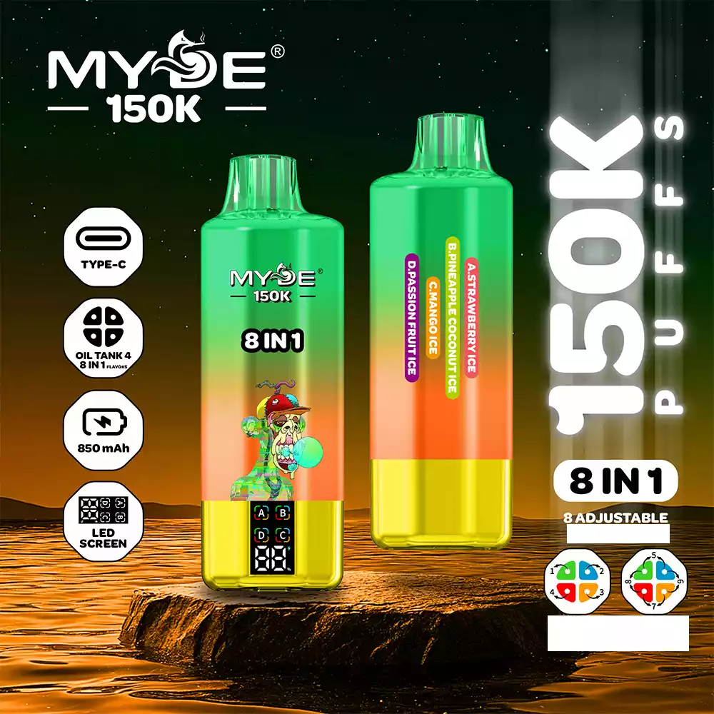MYDE Vape 8 in 1 150K