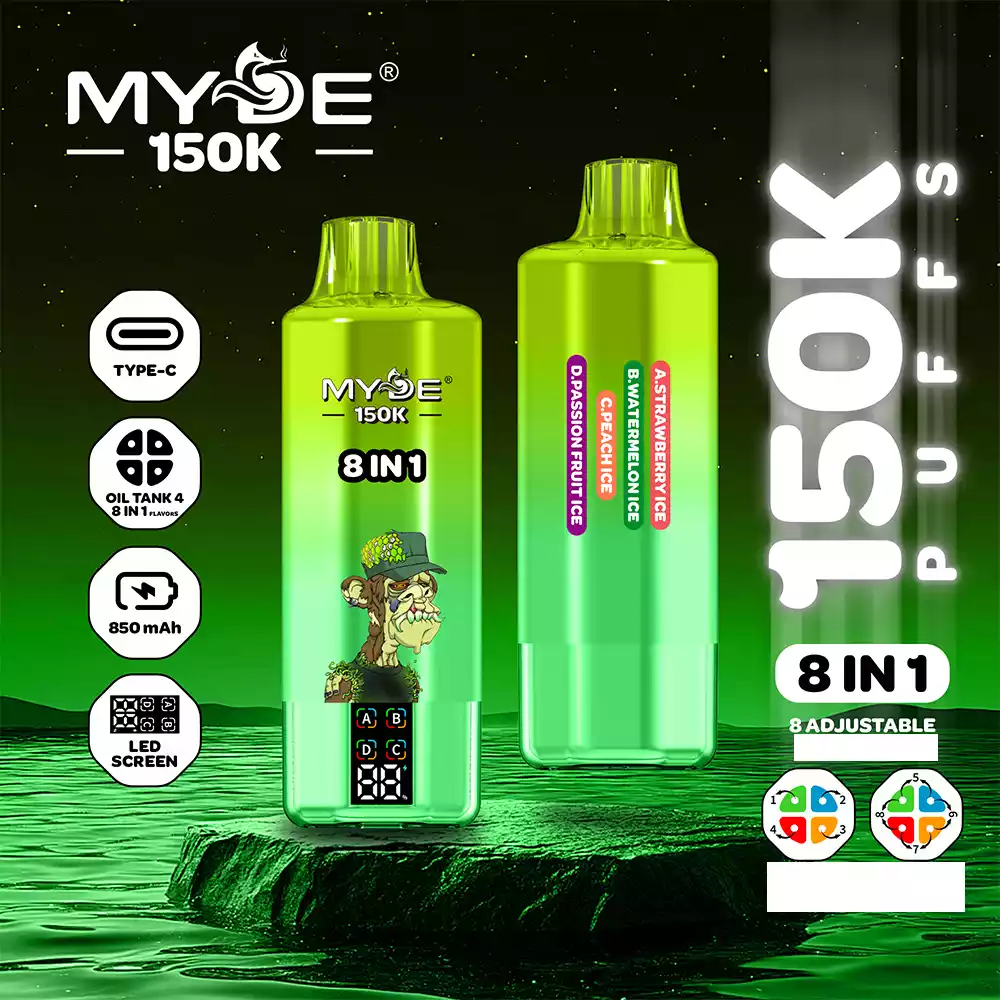 MYDE Vape 8 in 1 150K