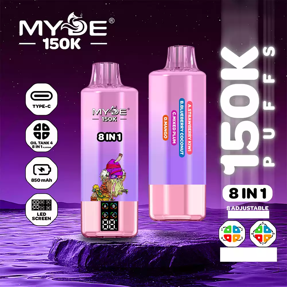 MYDE Vape 8 in 1 150K