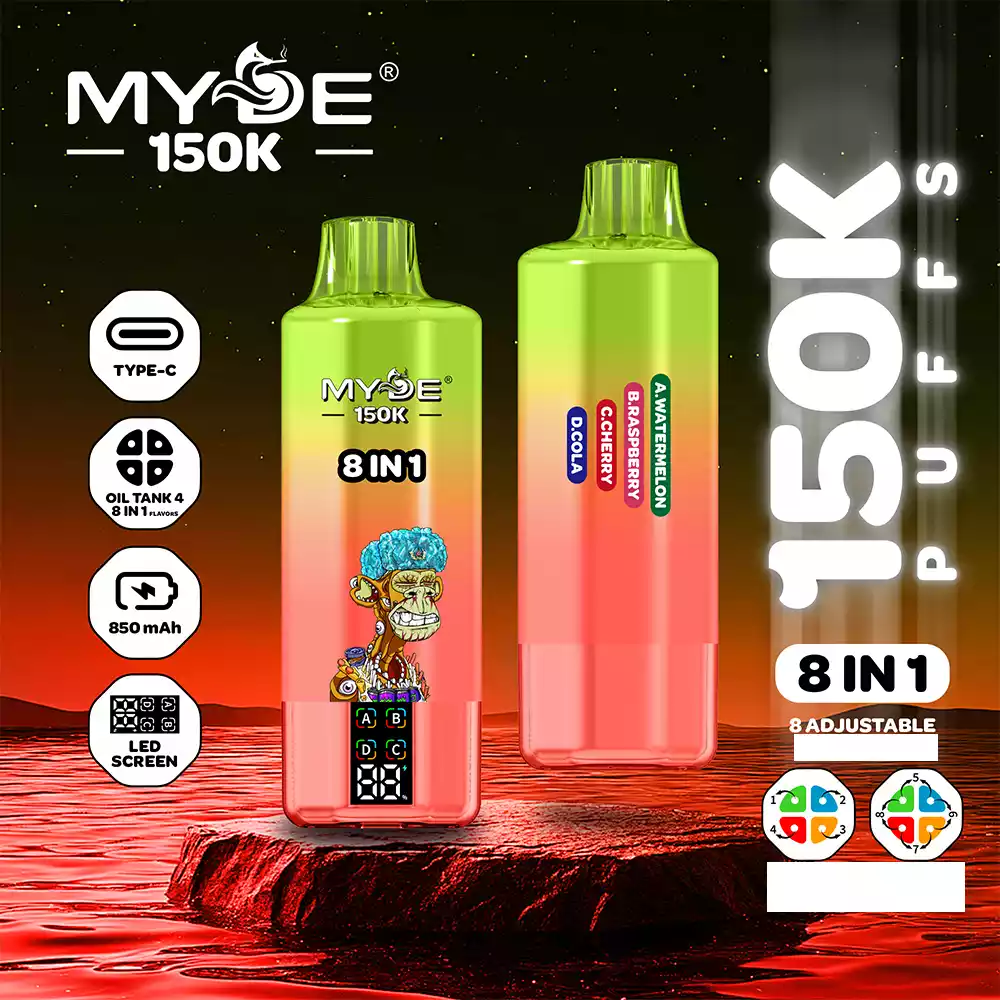 MYDE Vape 8 in 1 150K