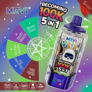 Mrvi Bcoming 5 In 1 100K Vape