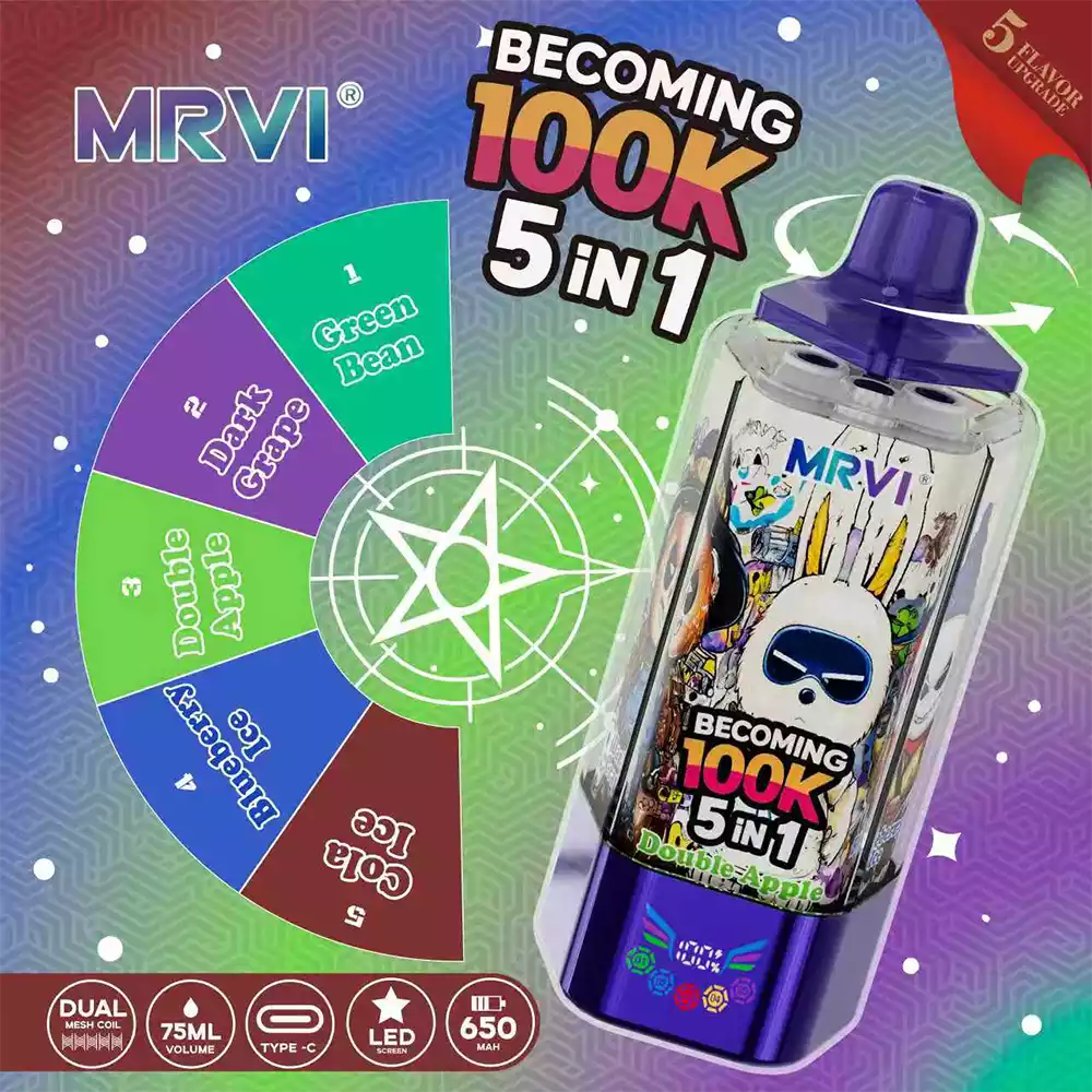 Mrvi Bcoming 5 In 1 100K Vape