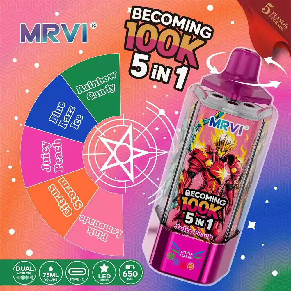 Mrvi Bcoming 5 In 1 100K Vape