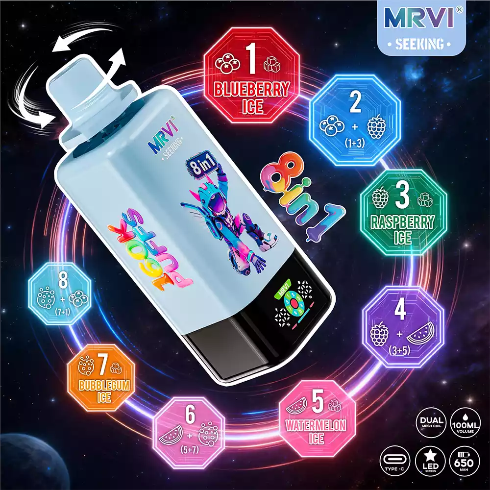 Mrvi Seeking 8 In 1 160K Vape
